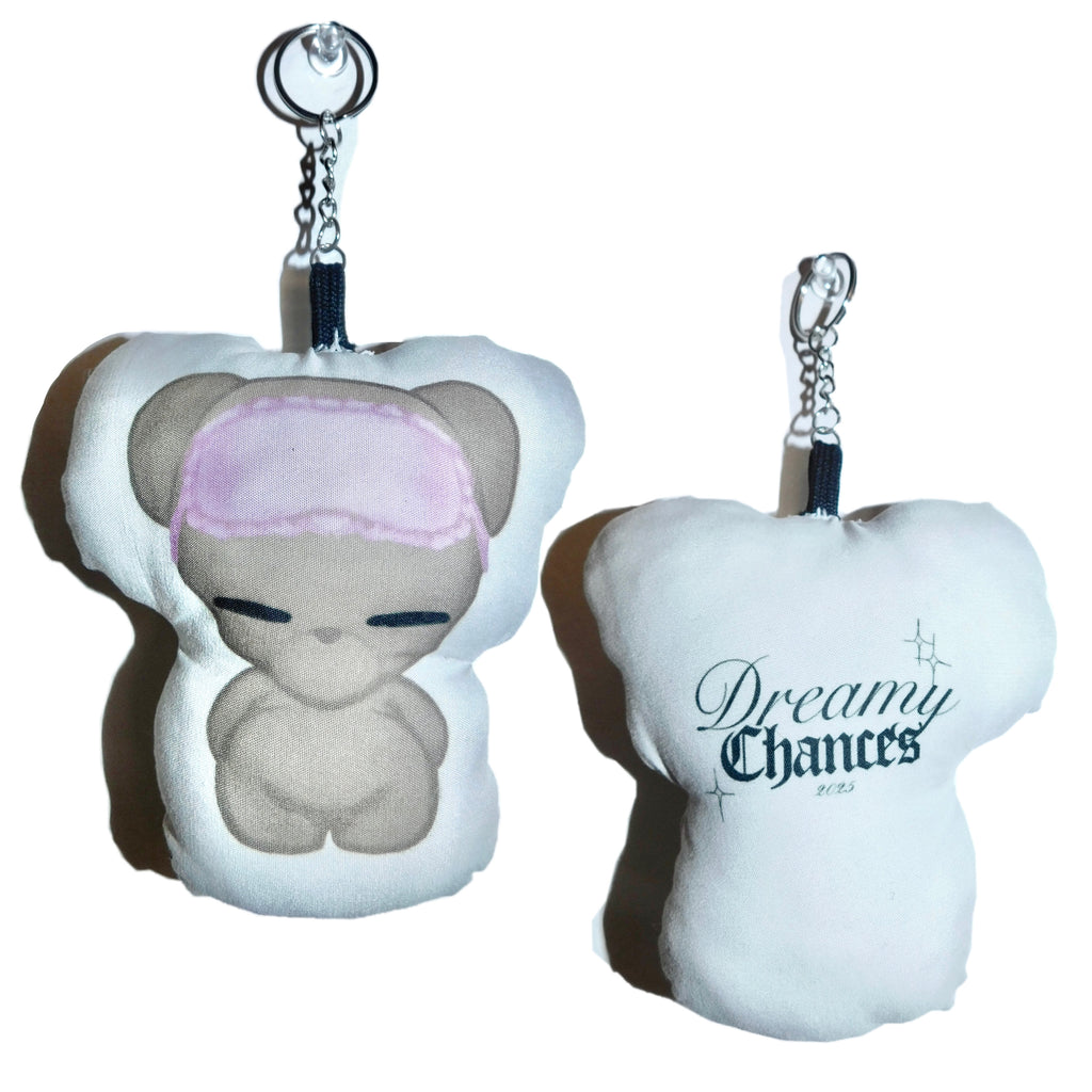 Chubby Teddy Bear Keychains 3/3