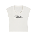Bebot Bodycon Tee (white)