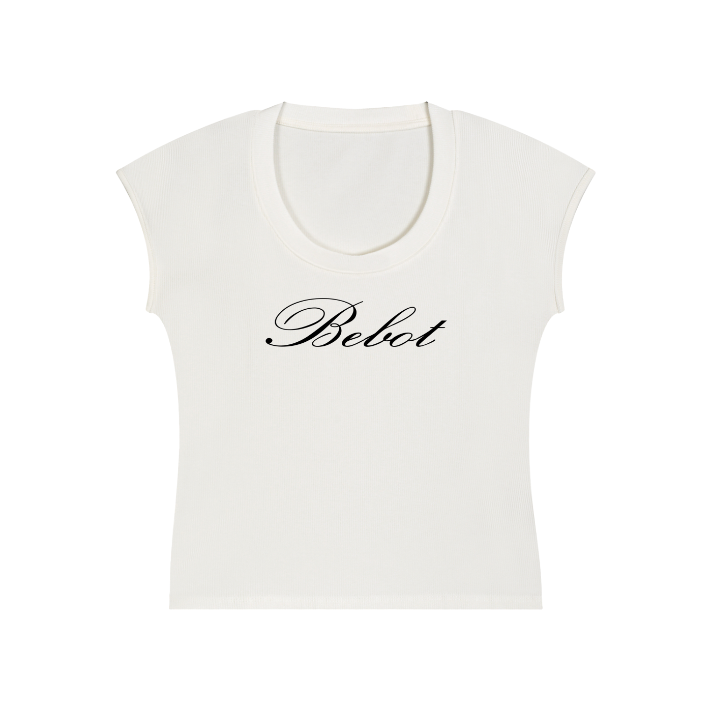 Bebot Bodycon Tee (white)